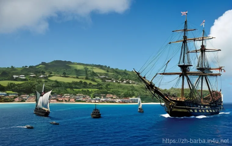 바베이도스 카리브 해 해적 역사 - **Prompt 2: Secluded Pirate Cove Activity in Barbados**
"A picturesque and historically inspired... 바베이도스 카리브 해 해적 역사 - **Prompt 2: Secluded Pirate Cove Activity in Barbados**
"A picturesque and historically inspired...