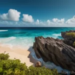 Home 5 바베이도스 럼 산업과 무역 분쟁 - Here are three detailed image generation prompts in English, inspired by the Barbados rum narrative,...